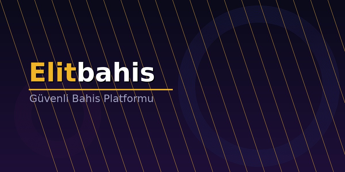 Elitbahis Spor Bahisleri ve Casino Platformu